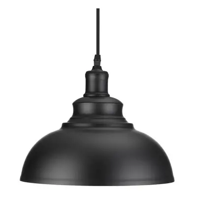 (Black) Vintage E27 Ceiling Light Pendant Retro Lamp Industrial Loft Iron Chandelier