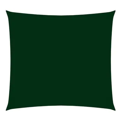 vidaXL Sunshade Sail Oxford Fabric Square 3.6x3.6 m Dark Green Shade Canopy