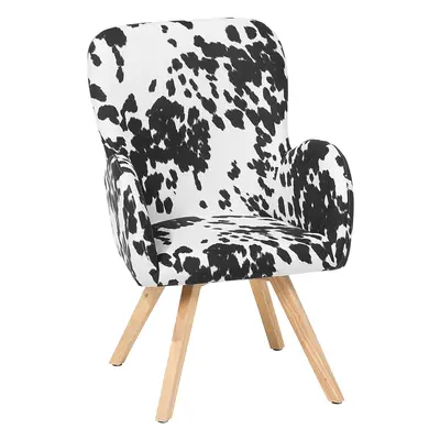 Armchair BJARN Fabric Black