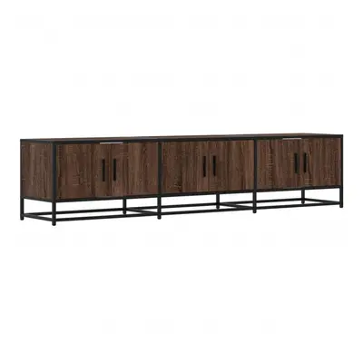 vidaXL TV Cabinet TV Stand Media Cabinet TV Unit Brown Oak Engineered Wood