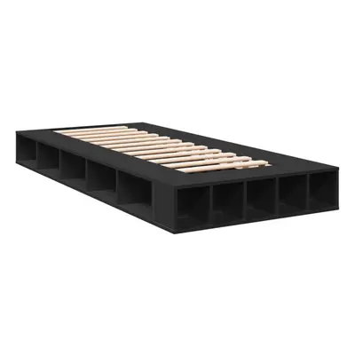 (black, x cm) vidaXL Bed Frame Home Bed Base Brown Oak 180x200 cm Super King Engineered Wood