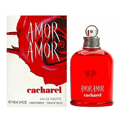 Amor Amor By Cacharel For Women. Eau De Toilette Spray 3.4 Oz.