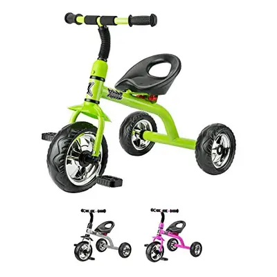 Xootz Tricycle for Kids, Trike Easy Clip and Portable - Green, Size