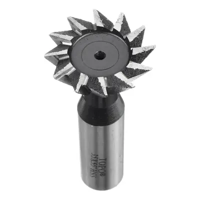 (35mm) Degree 8-35mm Dovetail Groove HSS Straight Shank Slot Milling Cutter End Mill CNC Bit