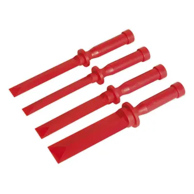 4 Piece Composite Scraper Tool Set - Trim & Badge Removal Tool - Anti-Scratch PP