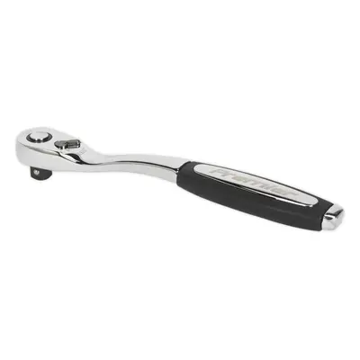 Offset Pear-Head Ratchet Wrench - 1/2" Sq Drive - Flip Reverse - 108-Tooth