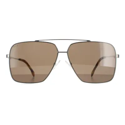 Hugo Boss Sunglasses BOSS 1325/S 6C5 Brown Horn Ruthenium Brown