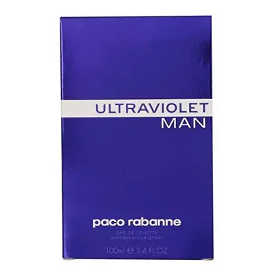 Ultraviolet by Paco Rabanne Eau De Toilette For Men, 100ml, heather black