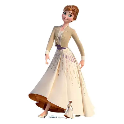 Anna Cream Dress (Disney Frozen 2) Lifesize + Mini Cardboard Cutout