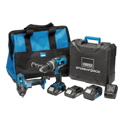 Draper Storm Force® 20V Cordless Workshop Kit (7 Piece)