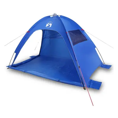 (blue) vidaXL Beach Tent Picnic Lightweight Tent Sun Shelter Shade Tent Waterproof