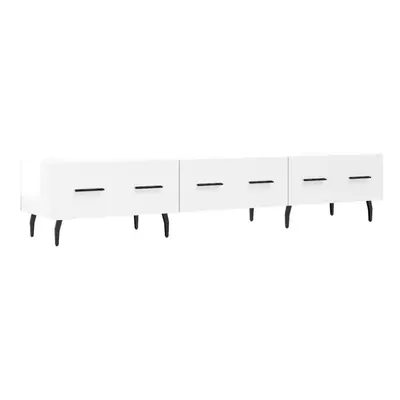 (high gloss white) vidaXL TV Cabinet TV Console Sideboard Media Console White Engineered Wood