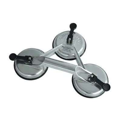 Faithfull FAISUCPAD3P Triple Pad Aluminium Pro Suction Lifter