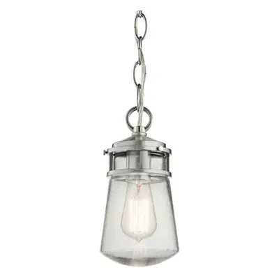 Outdoor IP44 Bulb Chain Lantern Brushed Aluminum LED E27 75W