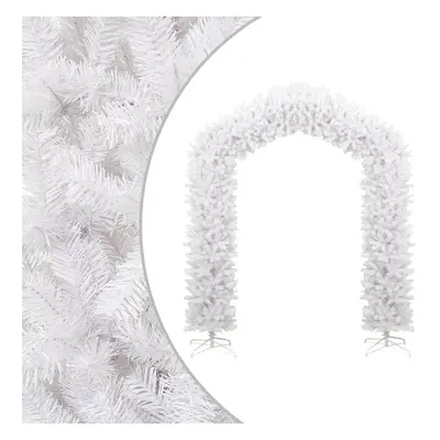 (white, x cm) vidaXL Christmas Tree Arch Holiday Decoration Arch Multi Colours 240/270 cm