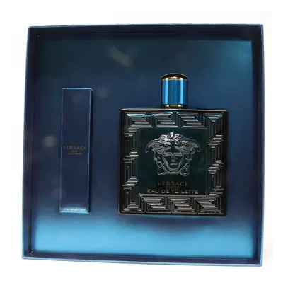 Versace Eros Eau De Toilette 2-Pcs Set / New With Box