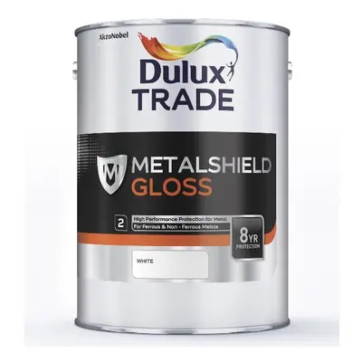 Dulux Trade Metalshield Gloss White 5L