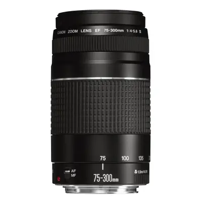 Canon EF 75-300mm f/4.0-5.6 III Filter Size 58mm Zoom Lens (Not USM)