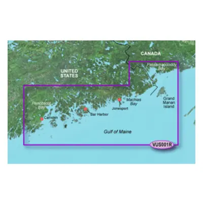 Garmin BlueChart® g3 Vision® HD - VUS001R - North Maine - microSD™/SD™