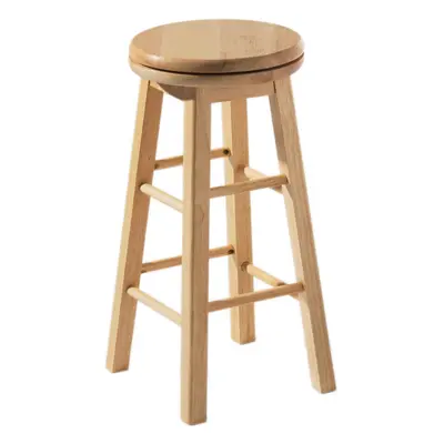 Premier Housewares Bar Stools Rubberwood Vintage Stool Chair Outdoor Bar Stools Legs x x cm