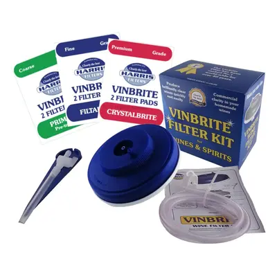 Wine Filter Harris Filters Vinbrite Mk3 Complete Kit incl. Pads