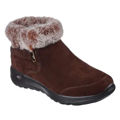 (5 UK, Chocolate) Skechers Womens/Ladies On-The-Go Joy First Glance Suede Walking Boots