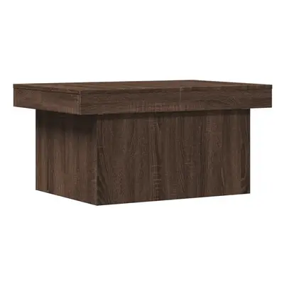 vidaXL Coffee Table Hallway End Table Side Table Brown Oak Engineered Wood