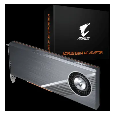 GIGABYTE GC-4XM2G4 AORUS Storage Gen4 AIC ADAPTOR PCI-E x1 M.2