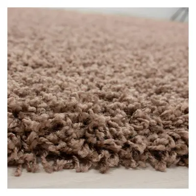 (Dark Beige, 120cm x 170cm) Abaseen Shaggy Non Shed Thick Fluffy Rug