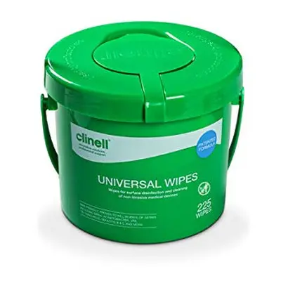 Clinell Universal Cleaning and Disinfectant Wipes for Surfaces - Pack of Buckets - Wipes per Pac