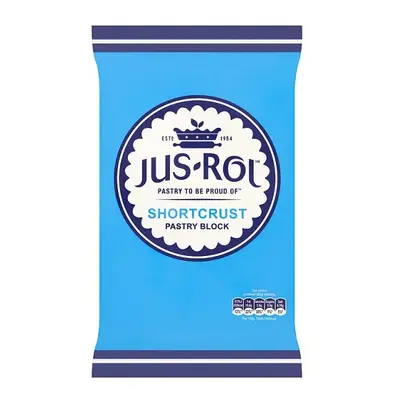 Jus-Rol Shortcrust Pastry Block 1.5kg (Case of 4, x 1.5kg)