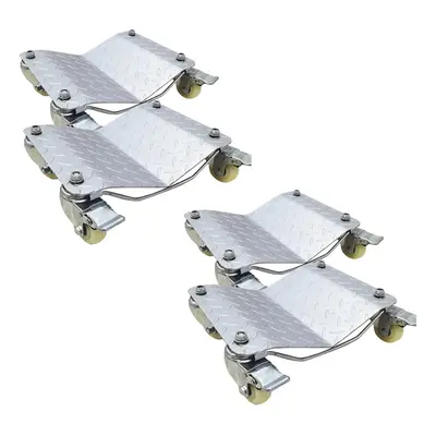 (Set of 4) Car Tyre Skate Wheel Dolly