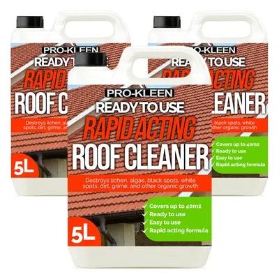 (3 x 5L) ProKleen Ready to Use Roof Cleaner 5L