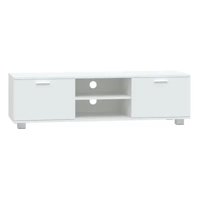 (White, x 40.5 x cm (W x D x H)) vidaXL TV Cabinet Entertainment Centre TV Stand Media TV Unit E