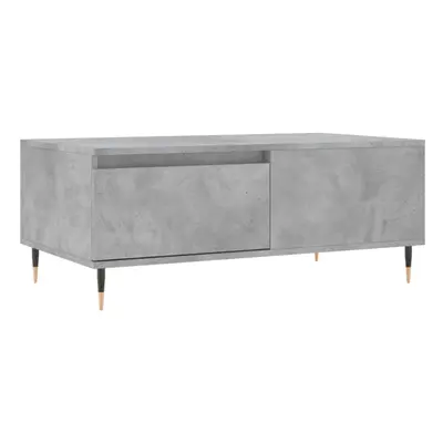 (concrete grey) vidaXL Coffee Table Side Table Sofa Couch Table Smoked Oak Engineered Wood