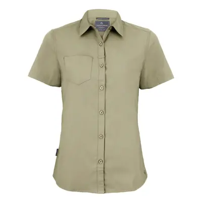 (16 UK, Pebble Brown) Craghoppers Womens/Ladies Expert Kiwi Short-Sleeved Shirt