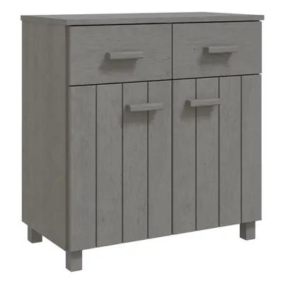 (light grey) vidaXL Solid Wood Pine Sideboard Wooden Side Cabinet Furniture Multi Colours