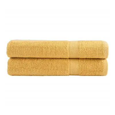 (gold, x cm) vidaXL Premium Sauna Towels Absorbent Bath Towel pcs Grey 600gsm 100% Cotton