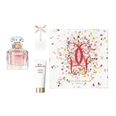 Mon Guerlain Pcs Set: 1.7 Eau De Parfum Spray + 2.5 Body Lotion