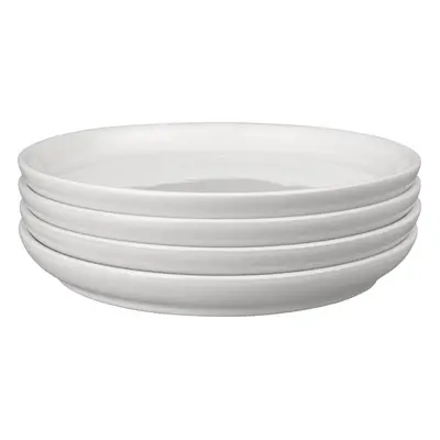 Elements Stone White Coupe Set of Medium Plates