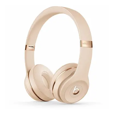 (Satin Gold) Beats Solo Wireless Headphones | Wireless On-Ear Headphones