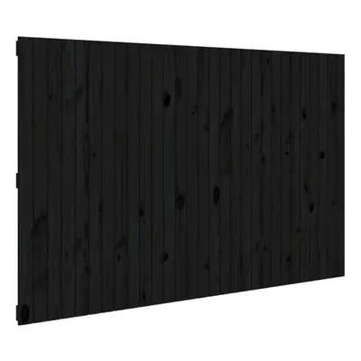 (black, x x cm) vidaXL Solid Wood Pine Wall Headboard Bed Header Multi Colours Multi Sizes