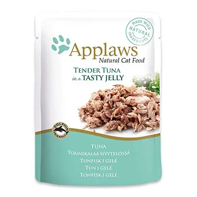 Applaws Natural Wet Cat Food, Tender Tuna in Jelly g pouch (Pack of 16)