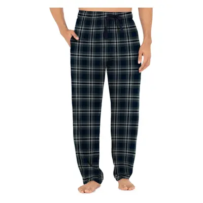 Fruit of the Loom Mens Yarn-dye Woven Flannel Pajama Pant, green Plaid, 2X-Large