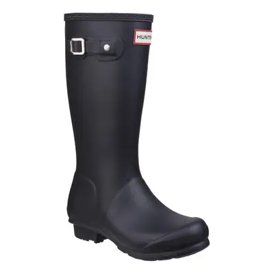 (12 UK Child, Black) Hunter Childrens/Kids Original Wellington Boots