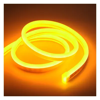 (Yellow, M) DIY Christmas Holiday Decoration Flexible LED Strip 6mm Narrow Neon light