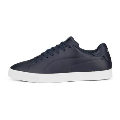 (UK 7.5, Navy Blazer) Puma Golf Mens Fusion Classic Style Spikeless Comfort Golf Shoes