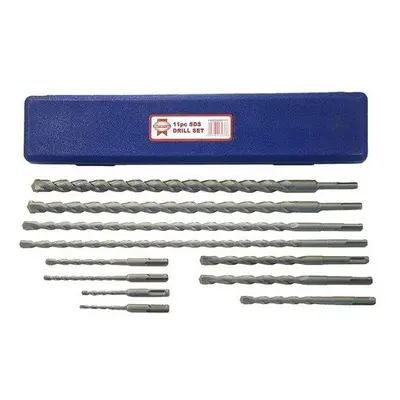 Faithfull FAISDSSET11 SDS Plus Drill Bit Set Piece 5-20mm