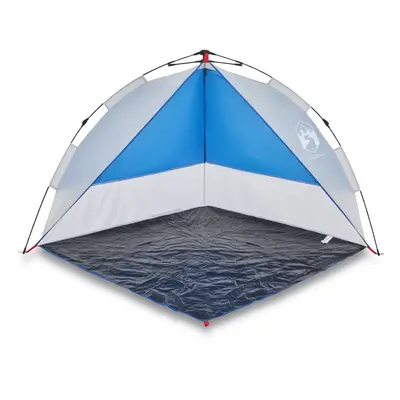 (Azure blue) vidaXL Beach Tent Lightweight Dome Tent Camping Tent Quick Release Waterproof