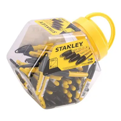 Stanley Tools Mini Fine Tip Marker Black (Tub 72) 1-47-324